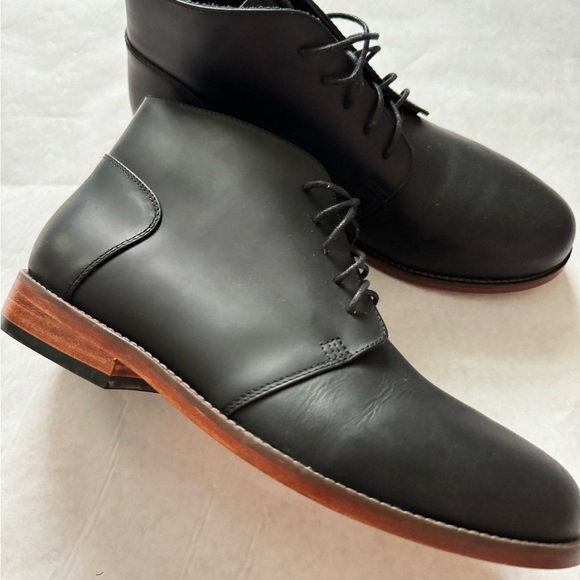 EUC Nisolo black leather lace up chukka boot Size 8 - Picture 7 of 7